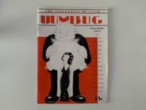 1935- The University of Utah HUMBUG Prom Number 1935