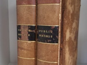 1803 — Commentaries on the Laws of England. Book the Third & Book the Fourth — (2 Volumes) — Public Wrongs / Private Wrongs