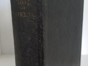 1877 — Book of Mormon — Black Leather Binding — Salt Lake City Edition