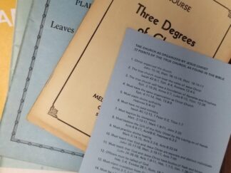 Bundle of LDS Pamphlets — Collection of 10 Single Pamphlets