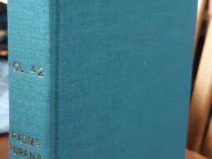 Ancient Indian Tradition and Mythology: Vol. 42: The Padma-Purāṇa, Pt. 4 (1990) ~ by Dr. N.A. Deshpande