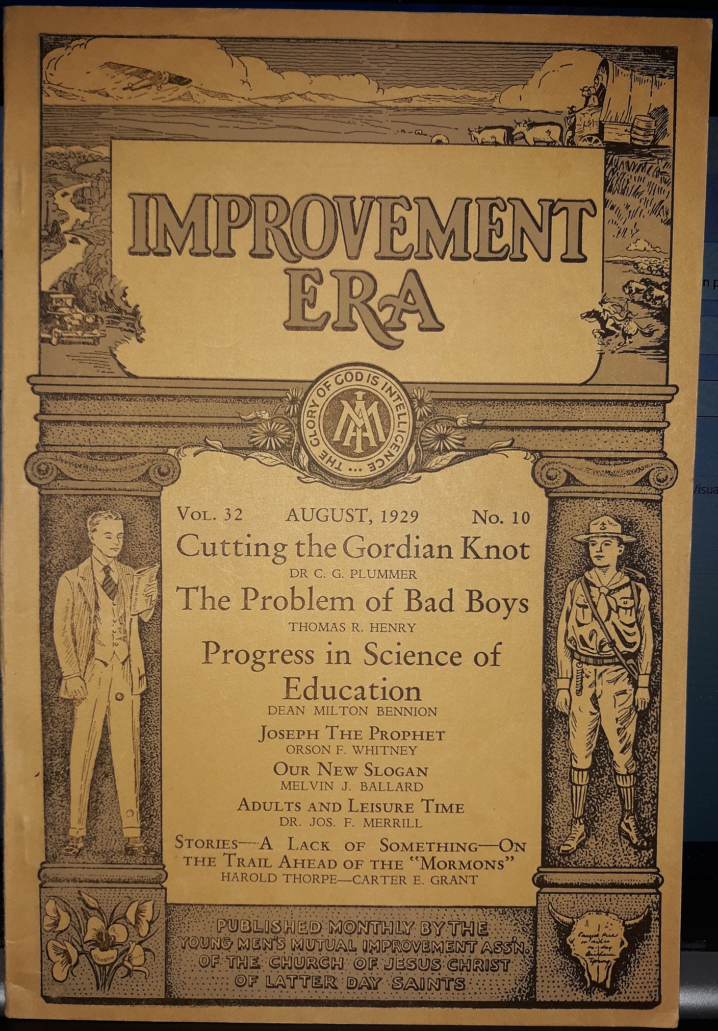 Improvement Era: August, 1929, Vol. 32, No. 10