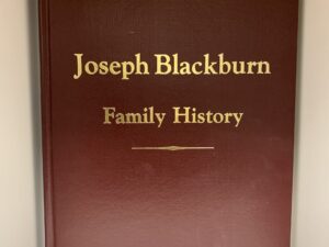 Joseph Blackburn Family History (1983)