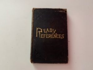 1887- Ready Reference