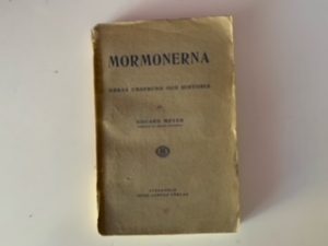 1914- Mormonerna- Eduard Meyer