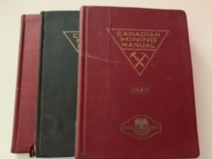 1946/7 and 1949- Canadian Mining Manual 3 volumes
