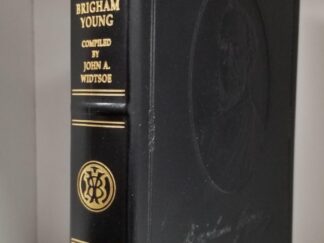 Discourses of Brigham Young --- Black Leather Edition --- LDS Church Employee Christmas Gift Edition