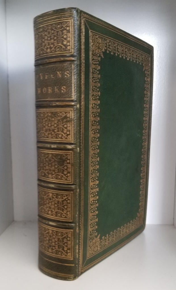 1846 — The Poetical Works of Lord Byron Complete in One Volume — Beautiful Fore-Edge Paintings!