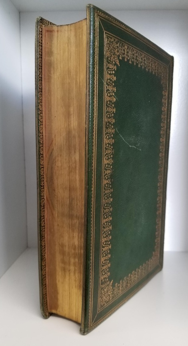 1846 — The Poetical Works of Lord Byron Complete in One Volume — Beautiful Fore-Edge Paintings!