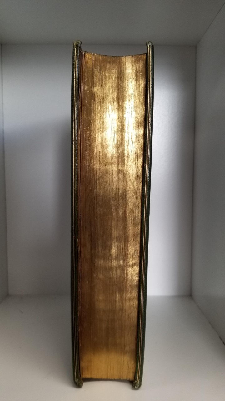 1846 — The Poetical Works of Lord Byron Complete in One Volume — Beautiful Fore-Edge Paintings!