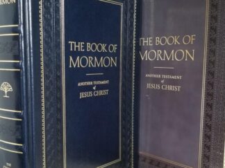 2015 --- Blue Leather Edition --- The Book of Mormon --- In Box!