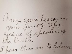 1910 — Book Signed by Mormon Apostle / Author, John A. Widtsoe — Great Truths by William George Jordan