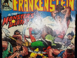 The Monster of Frankenstein: Vol. 1, No. 4, July, 1973