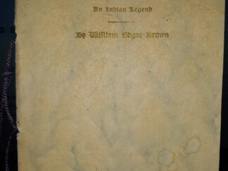The Birth of the Arbutus: An Indian Legend (1909) ~ by William Edgar Brown