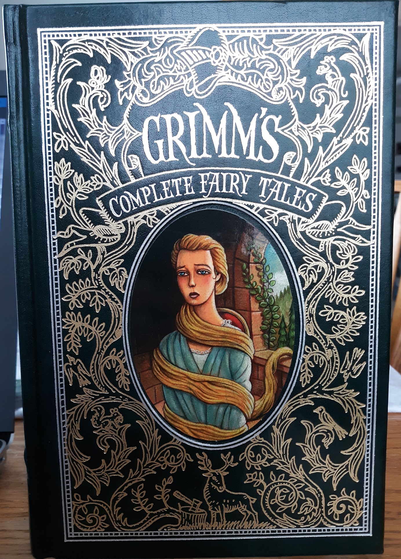 Grimm’s Complete Fairy Tales (Leather) (2009) ~ by The Brothers Grimm