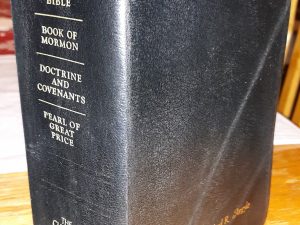 Black Leather LDS Quadruple Combination (1993)