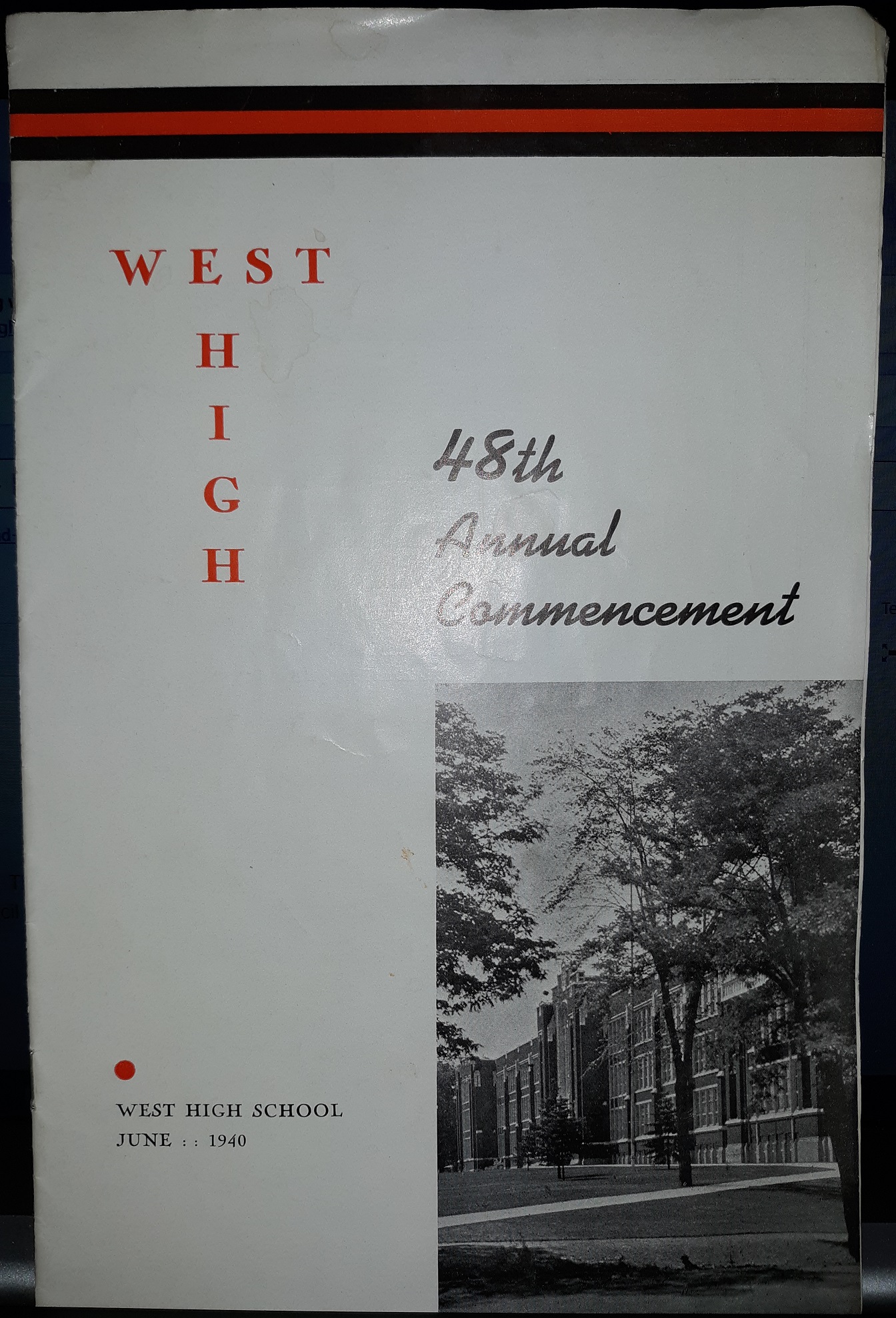 West High: 48th Annual Commencement: June, 1940 (1940)