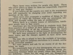 Elder Joseph A. McRae ~ Facts For Thinkers — Pamphlet