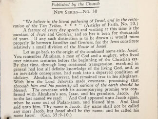 Dr. James E. Talmage ~ The Lord Hath Spoken Anew!