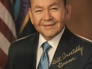 2013 ~ Bill Anoatubby ~ Governor (Photo and Letter) ~ Signed