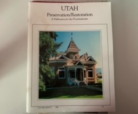 1980- Utah Preservation/Restoration Volume 2/Issue 2