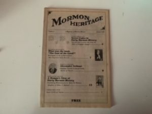 1986- Mormon Heritage Number 2 January 1986