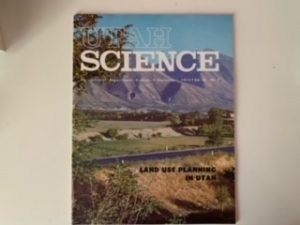 1974- Utah Science September 1974 Volume 35 Number 3