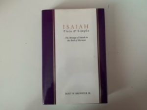 1995 — Isaiah: Plain and Simple — Hoyt W. Brewster Jr. — Hardbound