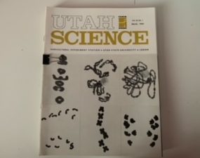 1963- Utah Science Volume 24 Numbers 1-4 (4 Issues)