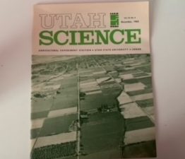 1962- Utah Science Volume 23 Number 4