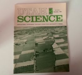 1962- Utah Science Volume 23 Number 4