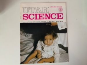 1970- Utah Science September 1970 Volume 31 Number 3