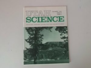 1966- Utah Science December Volume 27 Number 4