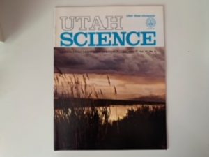 1970- Utah Science December 1970 Volume 31 Number 4