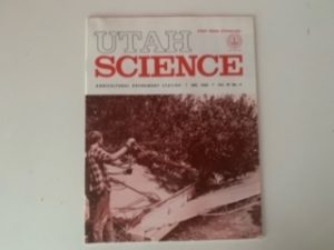 1968- Utah Science Dec. 1968 Volume 29 Number 4