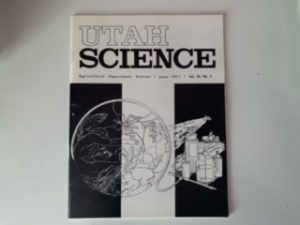 1971- Utah Science June 1971 Volume 32 Number 2