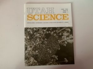 1966- Utah Science Volume 27 Number 2