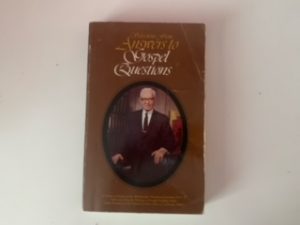 1972- Selections From Answers to Gospel Questions- Melchizedek Priesthood- Signed by LDS Historian LeonardJ. Arrington