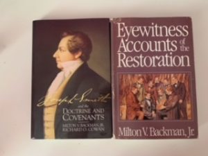 2 LDS Books (Joseph Smith and the Doctrine and Covenants and Eyewitness Accounts of the Restoration)