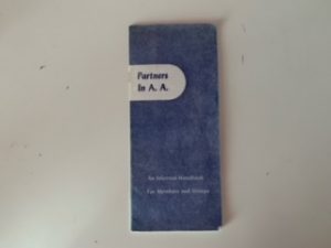 1959- Partners in A.A.: An Informal Handbook for members and groups