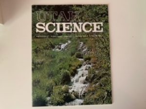 1973- Utah Science March 1973 Volume 34 Number 1
