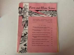 1957- Farm and Home Science Vol. 18 No. 4 December 1957