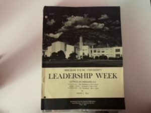 Brigham Young University Leadership Week