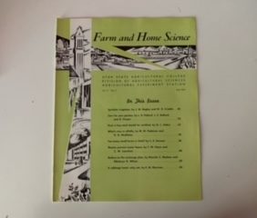 1956- Farm and Home Science Vol. 17 No. 2 June 1956
