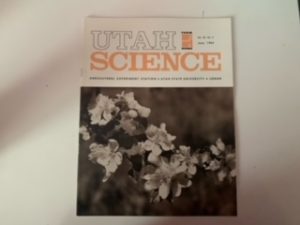 1964- Utah Science Volume 25 Number 2
