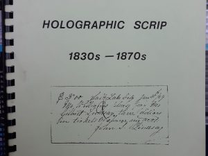 Mormon and Utah Holographic Scrip: 1830s ― 1870s (1986, First Edition) ~ by Norman Johnson