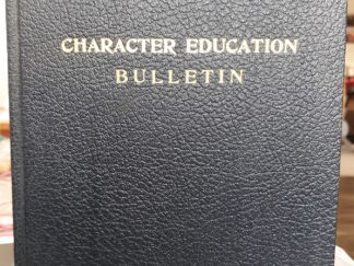 Character Education Bulletin (1939)