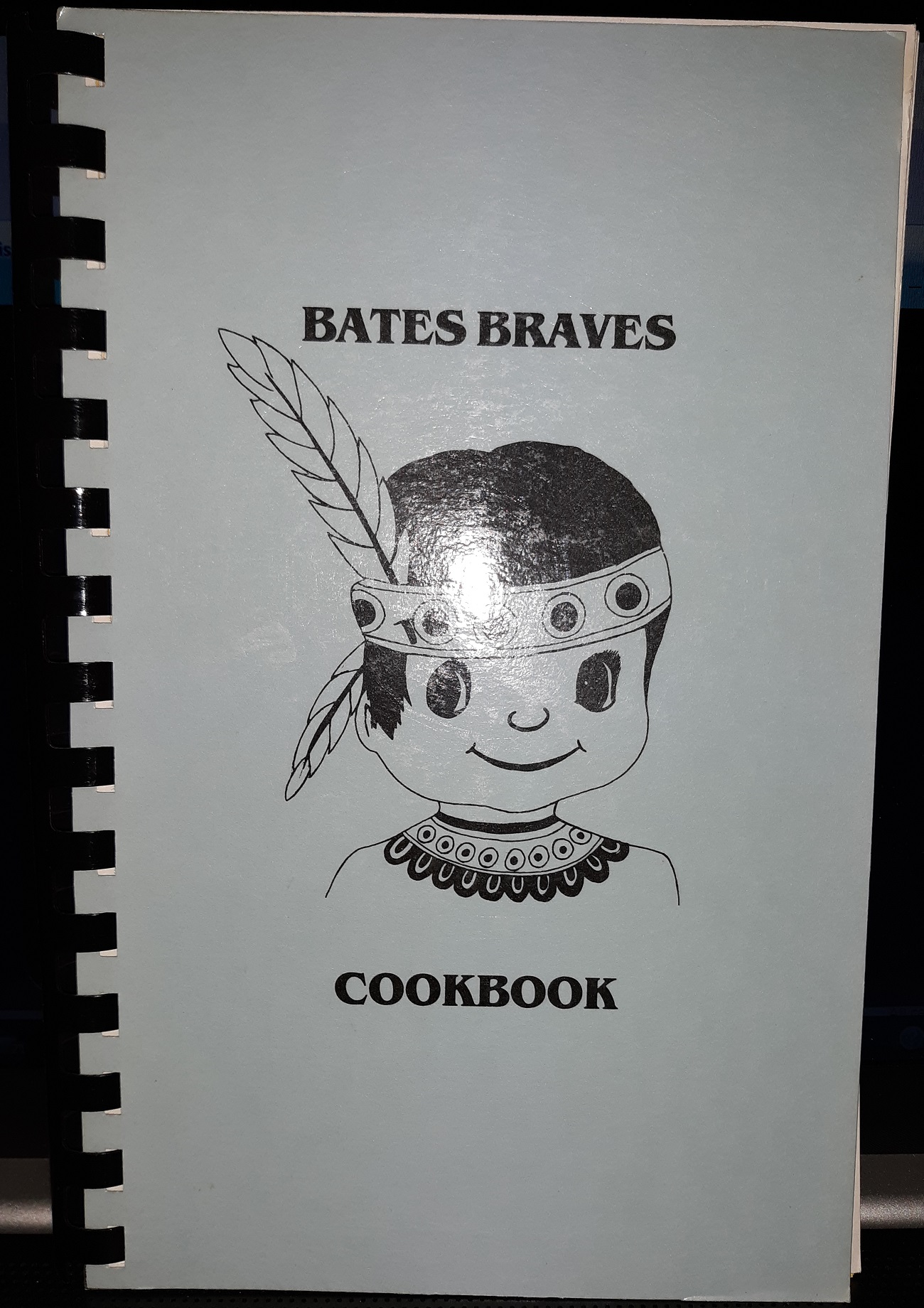 Bates Braves Cookbook (1986-1987)