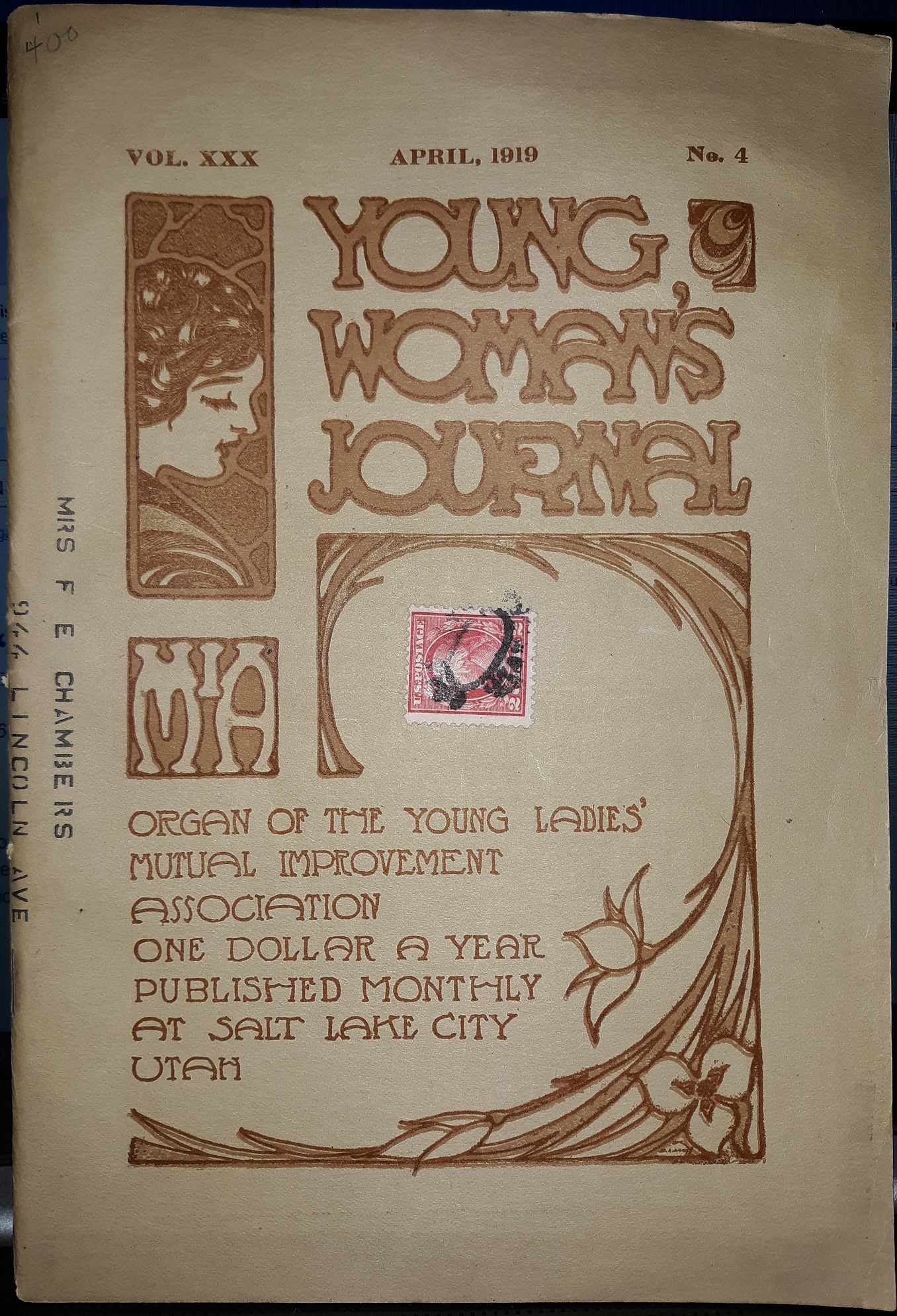Young Woman’s Journal: Vol. 30, No. 4, April, 1919 (1919)