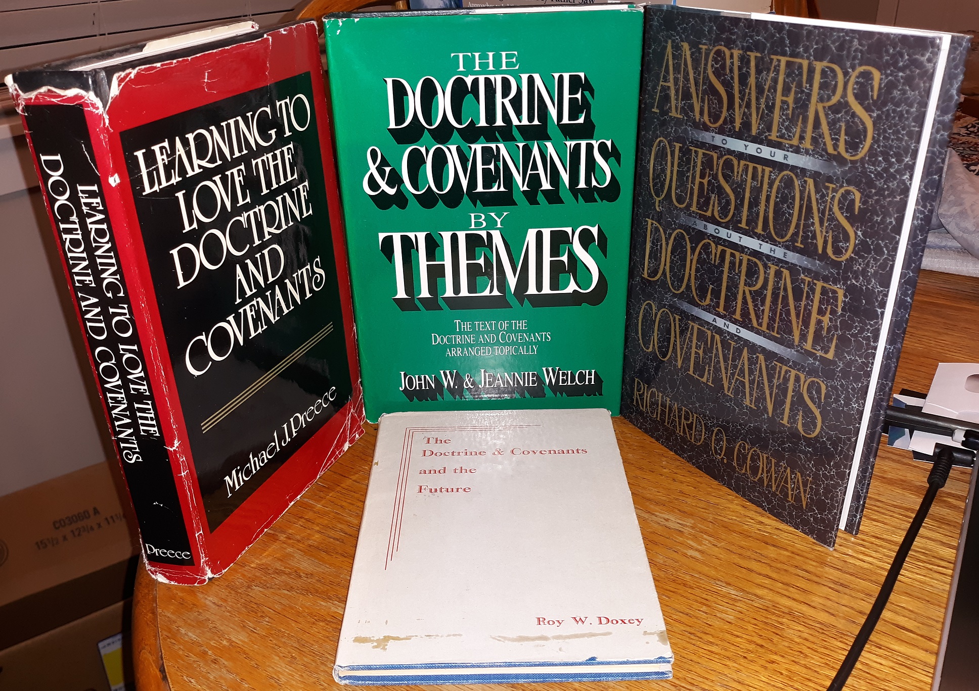 4 Books on the Doctrine and Covenants (See Details)